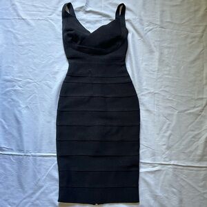 Babaton Mason Bandage Dress XXS in Black
